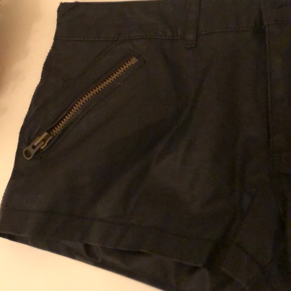 Free people vegan leather black shorts M - Picture 2 of 4